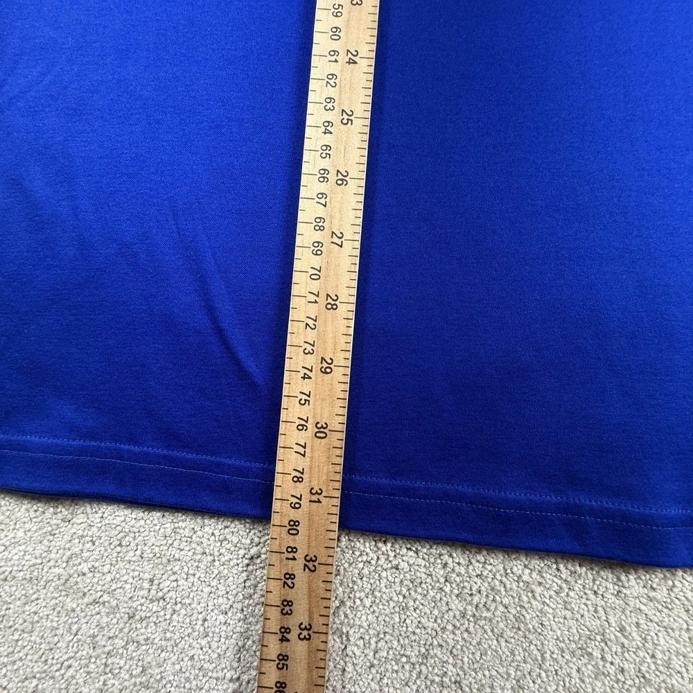 Polo Ralph Lauren Men Large Blue Short Sleeve Crew Neck Long T-Shirt Lounge Wear